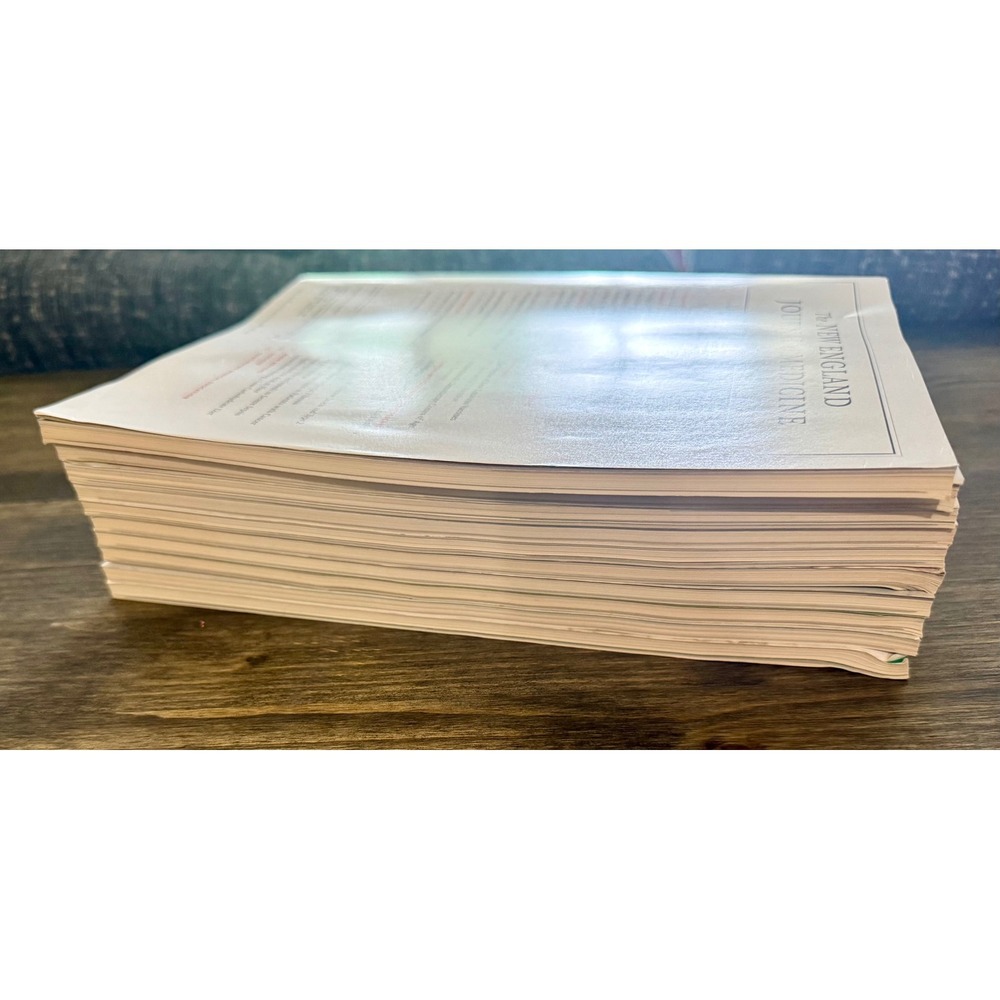New England Journal of Medicine 2006 Lot of 10 Issues Vol 354 355 - Picture 4 of 7